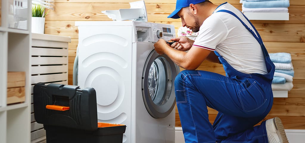 Stackable Washer & Dryer installation in Orange County, California